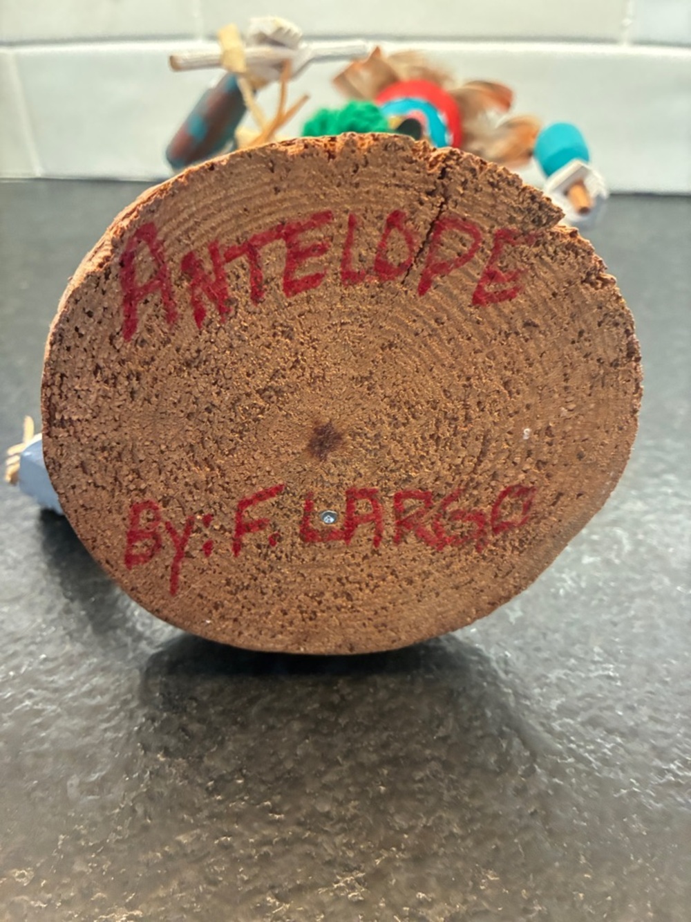 Kachina Doll by F. Largo Antelope (excellent condition) - Picture 4 of 4